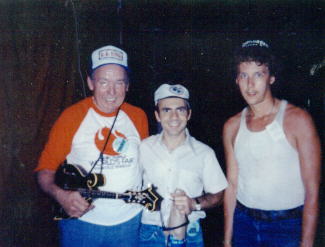 With Jethro Burns and Steve Goodman (Winnepeg, 1983)